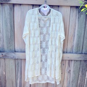 🌻 like new a’reve lace duster 🌻